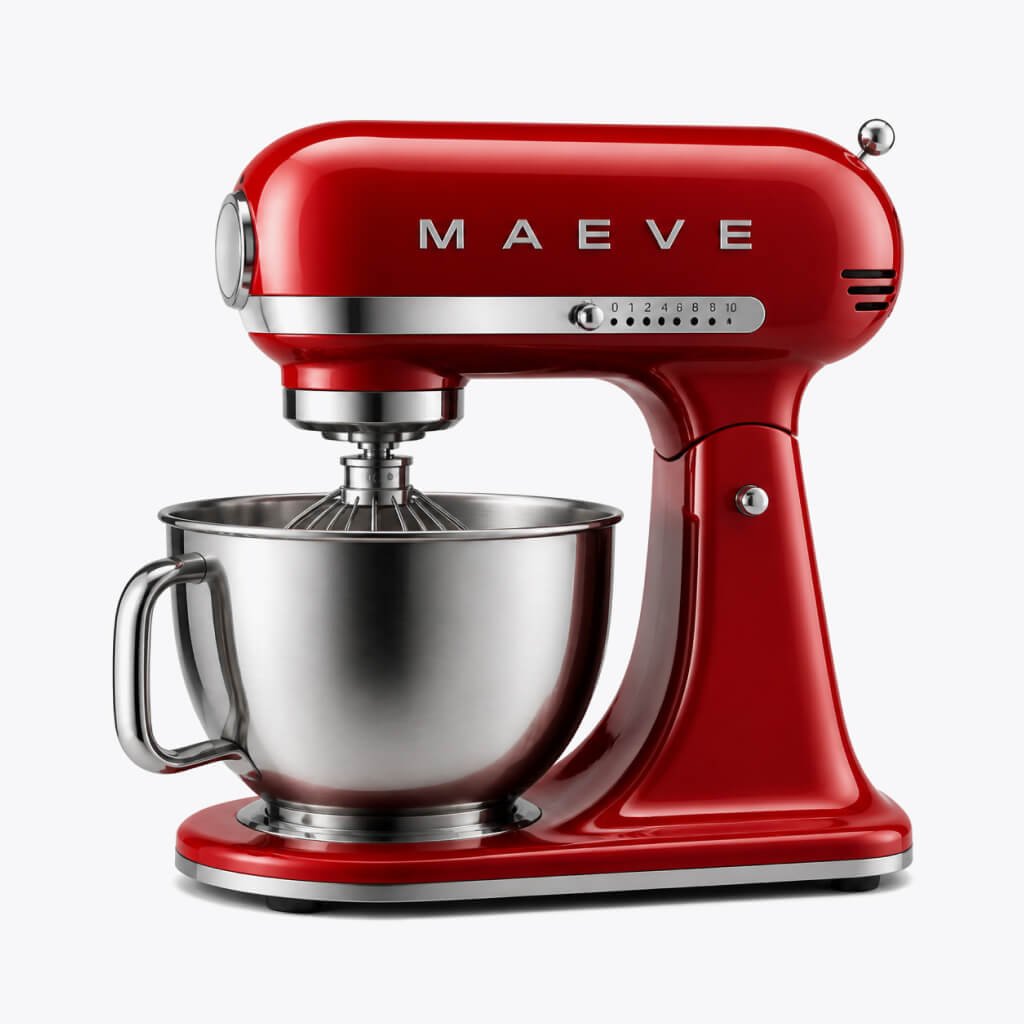 standing mixer red